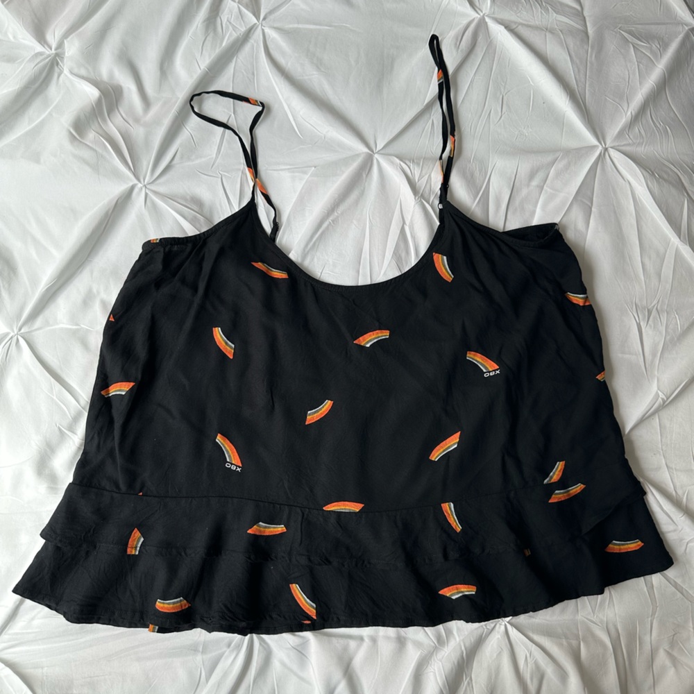 Volcom Women's Outer Banks X Netflix OBX Paradise Cami Top, Size XL
